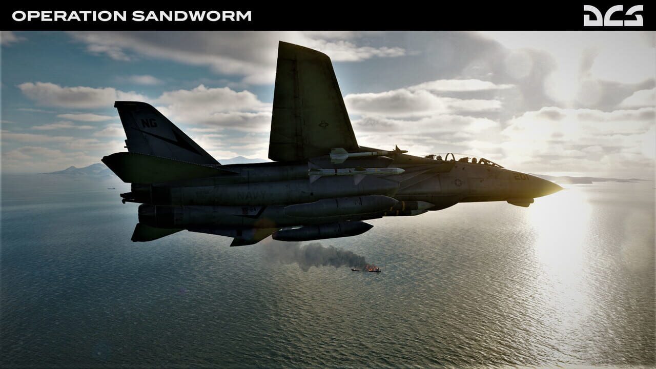 DCS World: F-14B Operation Sandworm Campaign by Sandman Simulations Image