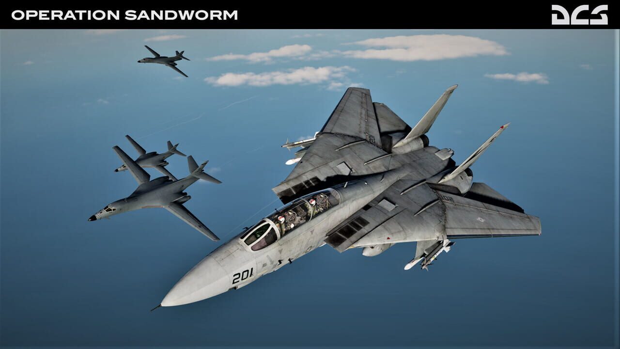 DCS World: F-14B Operation Sandworm Campaign by Sandman Simulations Image