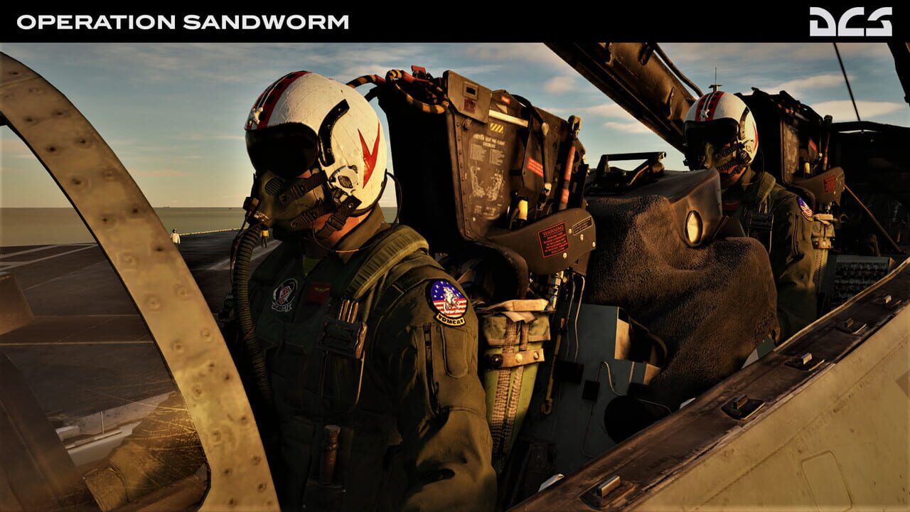 DCS World: F-14B Operation Sandworm Campaign by Sandman Simulations Image