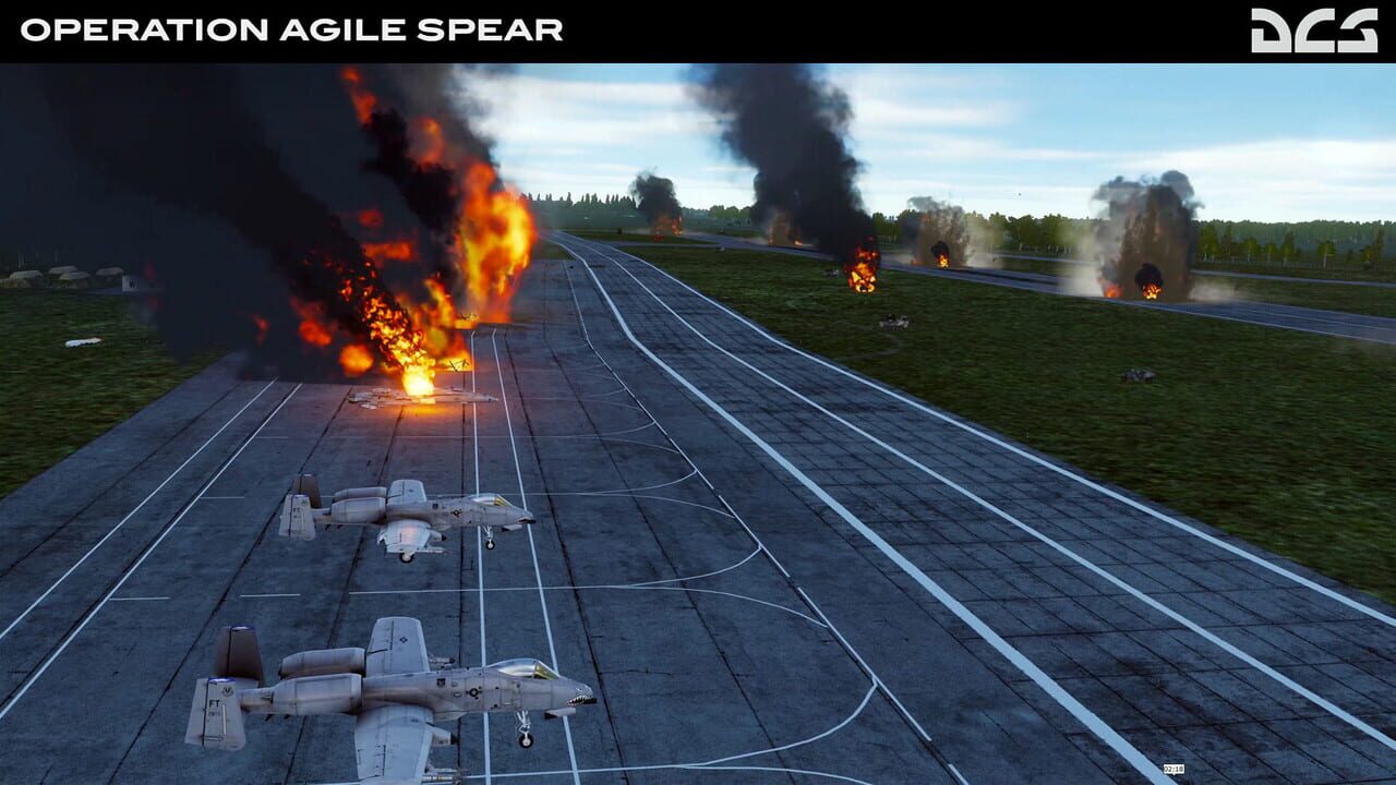 DCS World: A-10C Operation Agile Spear Campaign by Combat King Simulations Image
