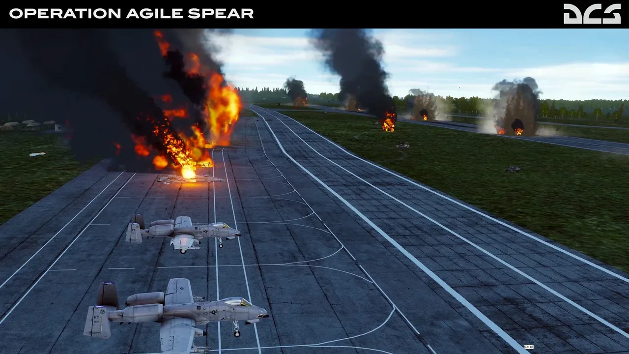 DCS World: A-10C Operation Agile Spear Campaign by Combat King Simulations screenshot 6