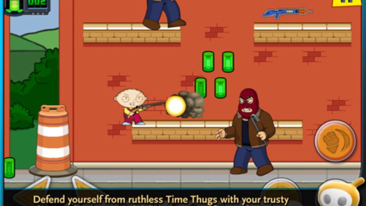 Family Guy: Time Warped Screenshot 1