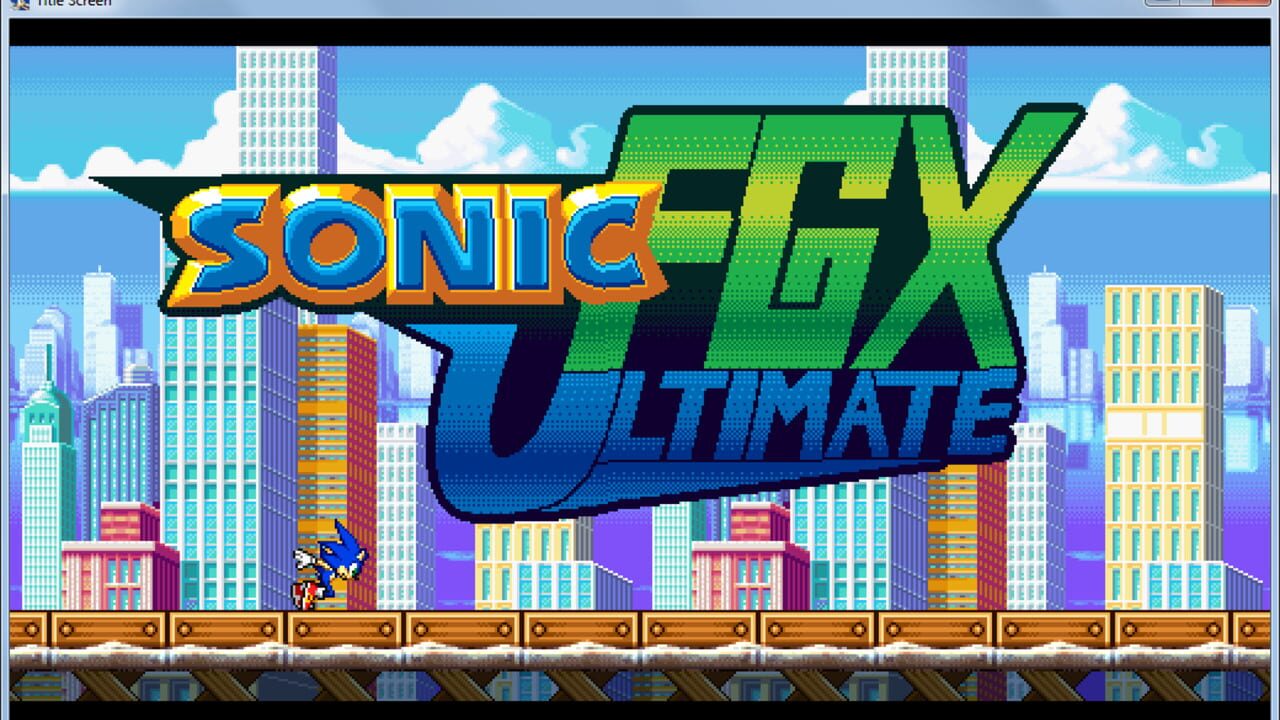 Sonic FGX: Ultimate — Screenshot 1