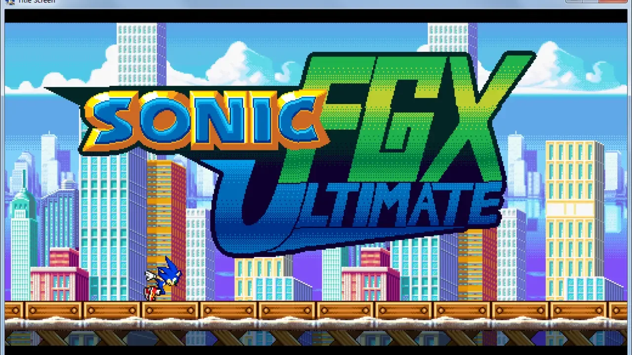 Sonic FGX: Ultimate screenshot 1
