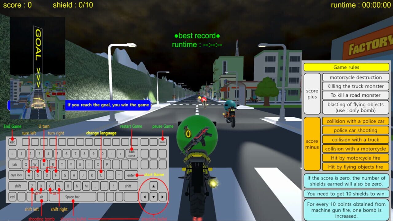 Motorcycle Combat — Screenshot 2