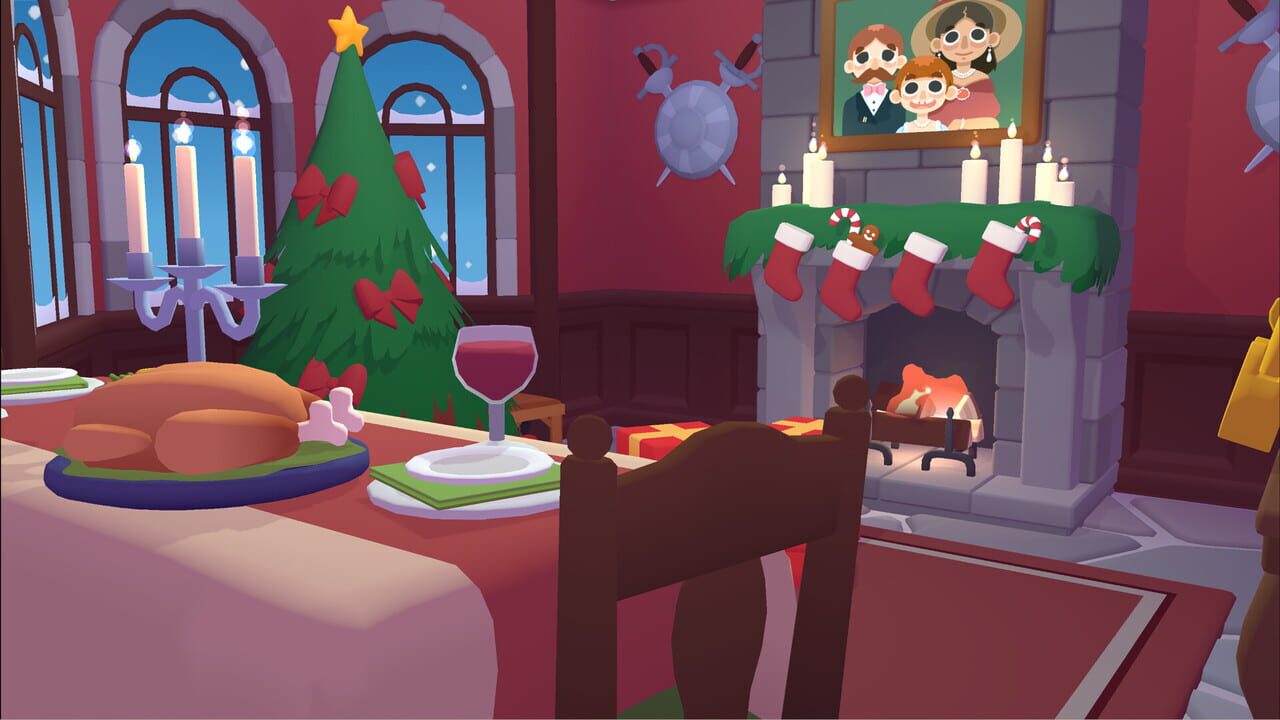 Peek-A-Mimic Christmas Castle Image