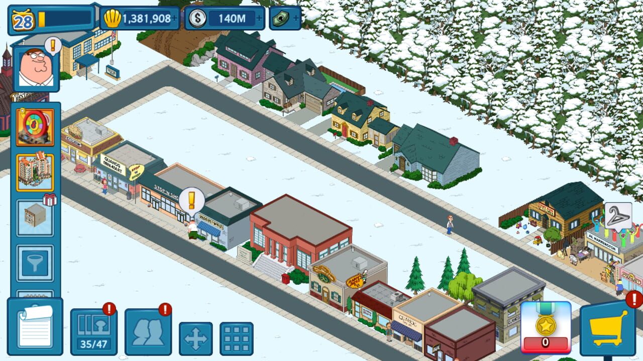 Family Guy: The Quest for Stuff Screenshot 1
