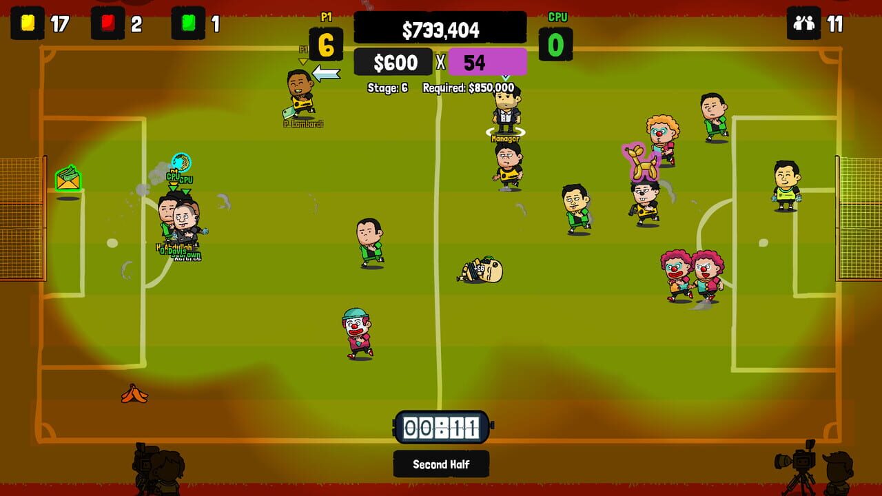 Super Senseless Soccer — Screenshot 1