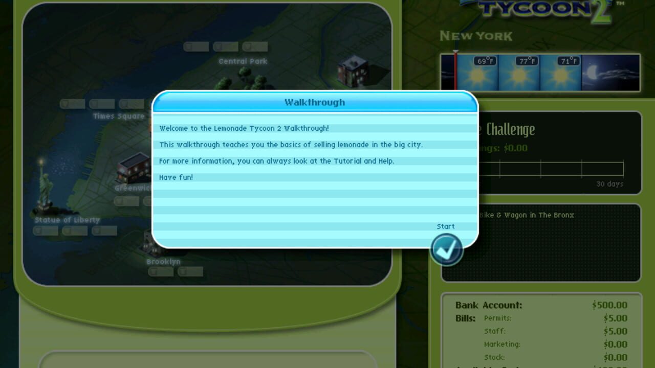 Lemonade Tycoon 2: New York Edition — Screenshot 3