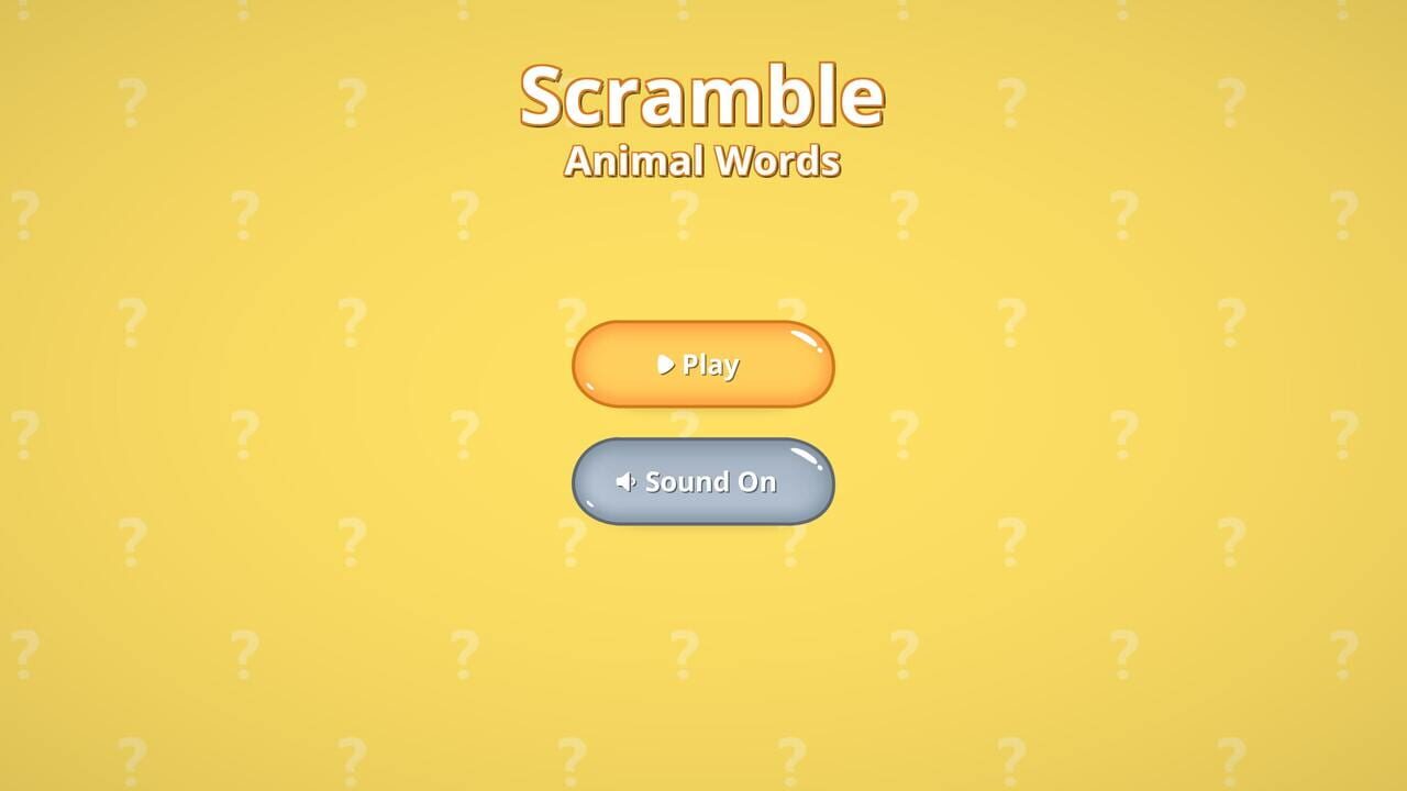 Scramble Animal Words — Screenshot 5