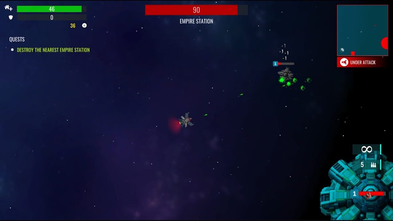 Screenshot de Space Battle
