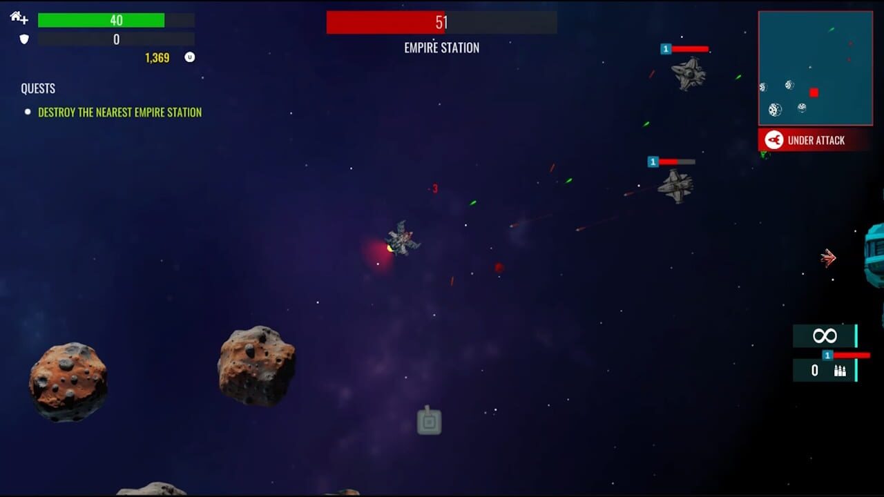 Screenshot de Space Battle