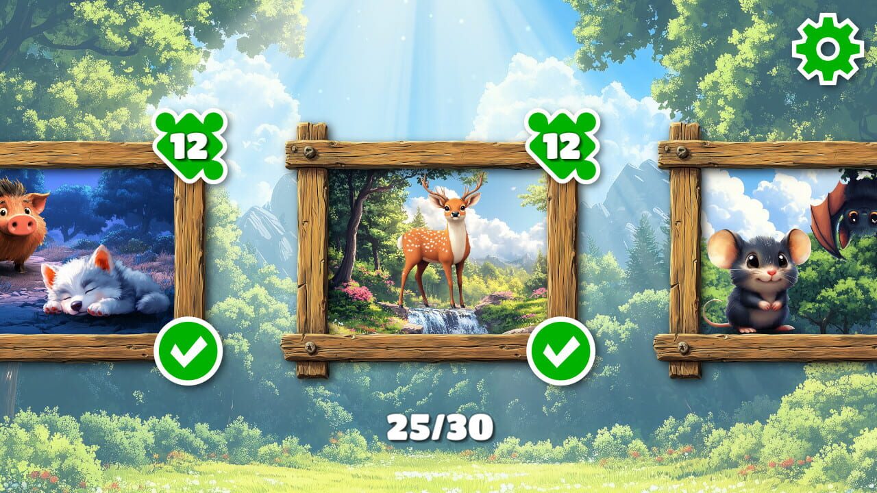 Puzzle Adventures: Forest Animals Image