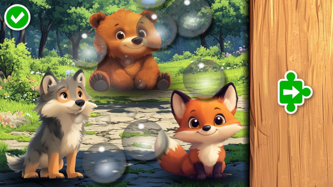 Puzzle Adventures: Forest Animals Image