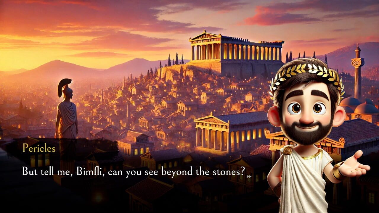 Bimfli and His Travels In Time: Greece Image