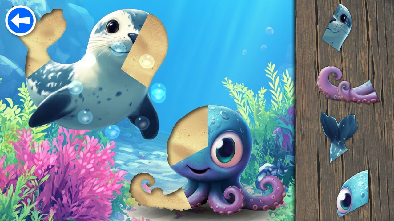 Puzzle Adventures: Sea Animals Image