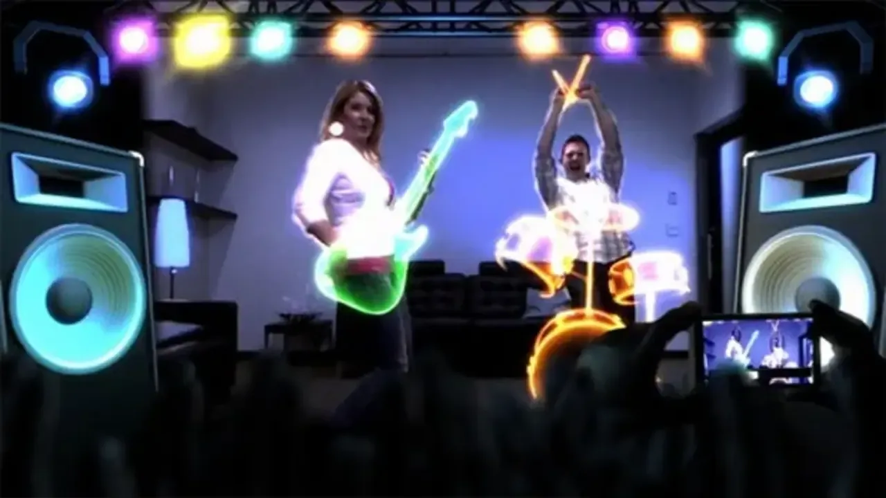 Kinect Fun Labs: Air Band banner