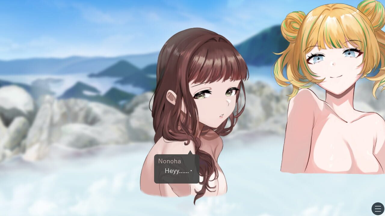 Drinking in the hot spring! Image