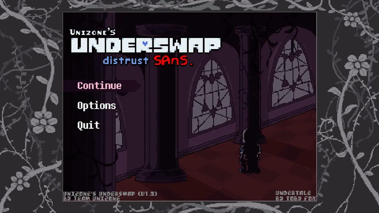 Unizone's Underswap: Distrust Sans Screenshot 1