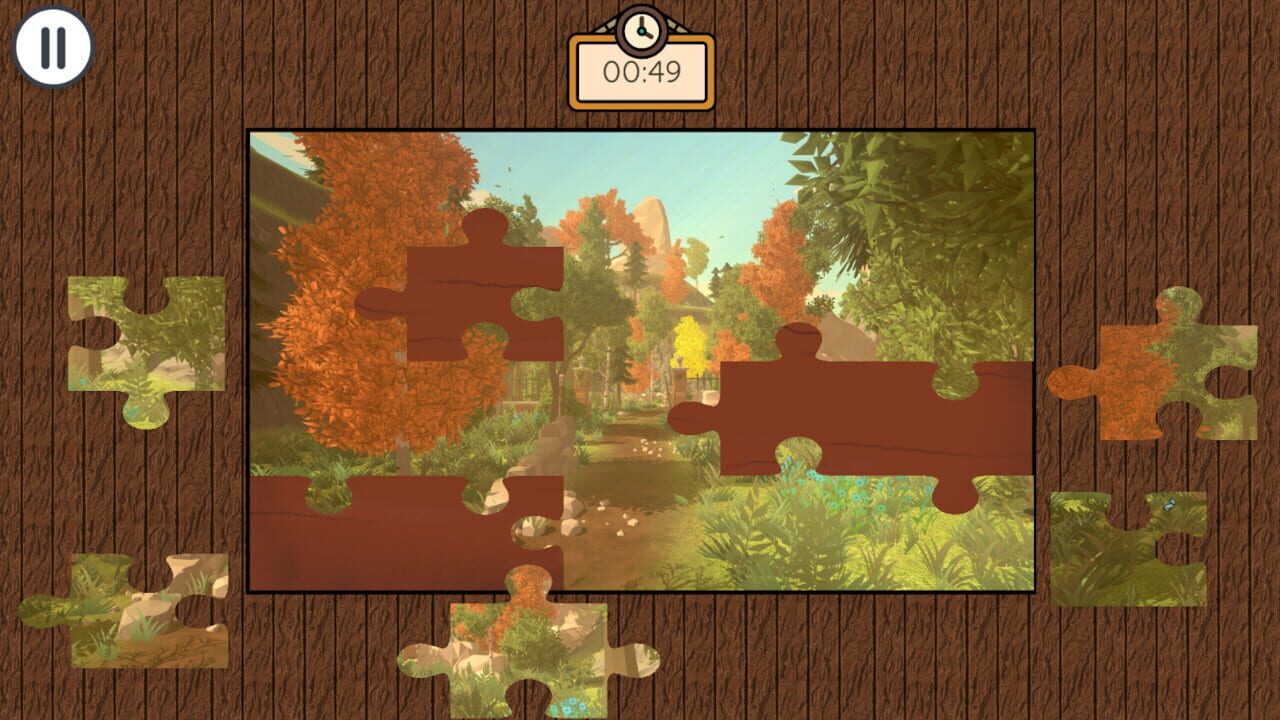 Relaxing Jigsaw Image