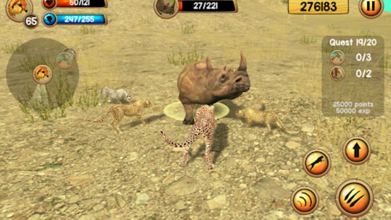 Wild Cheetah Sim 3D — Screenshot 4