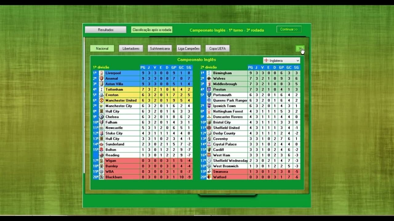 BrasFoot 2007 Screenshot 1