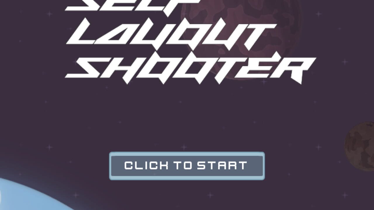 Self Layout Shooter — Screenshot 1