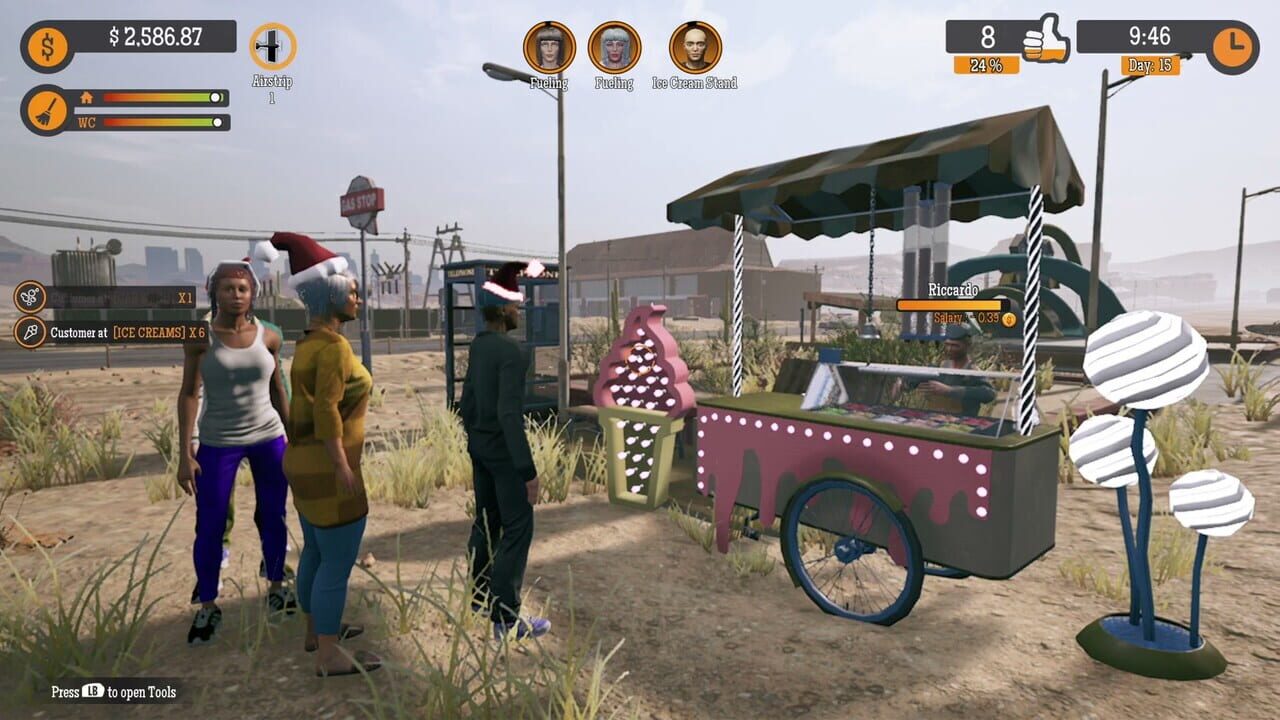 Gas Station Simulator and Party Time DLC Bundle Image