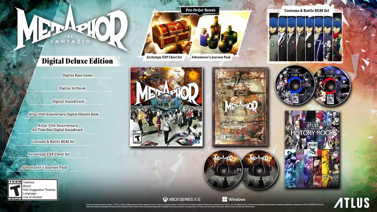 Metaphor: ReFantazio - Atlus 35th Digital Anniversary Edition