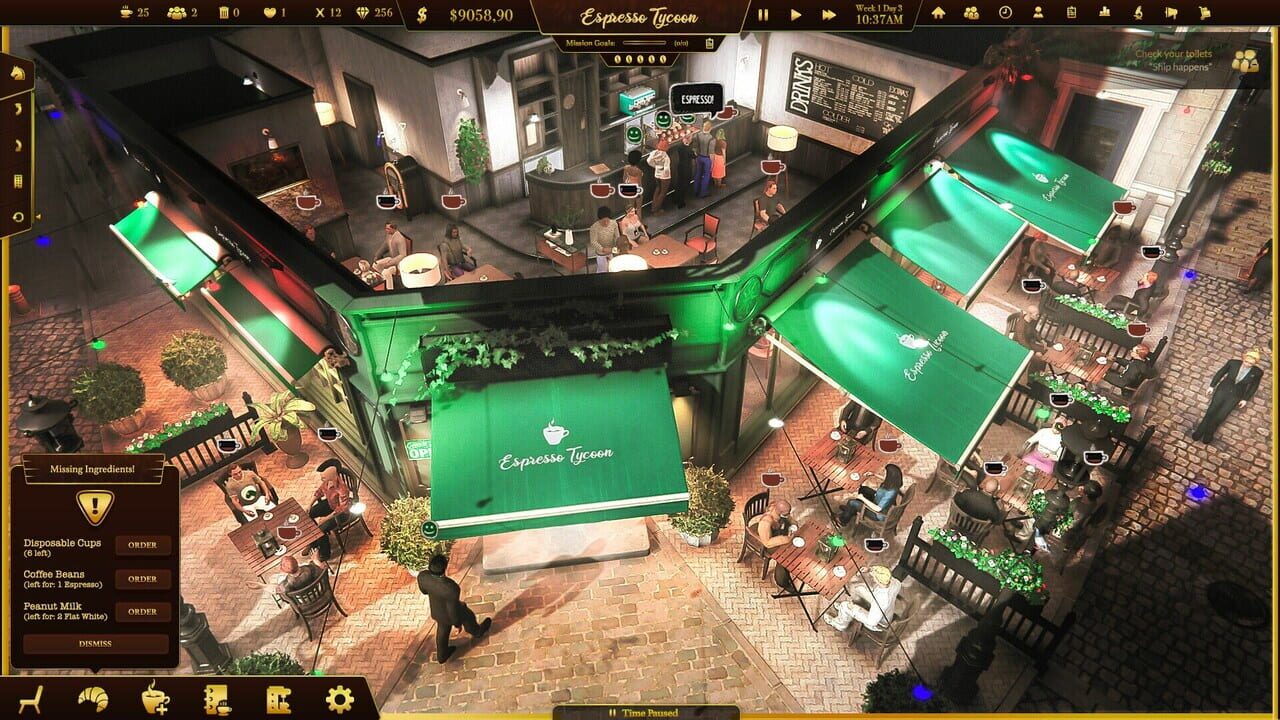 Espresso Tycoon & Thief Simulator — Screenshot 3