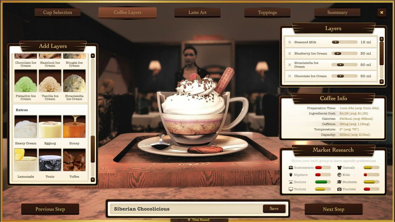 Espresso Tycoon & Thief Simulator — Screenshot 1