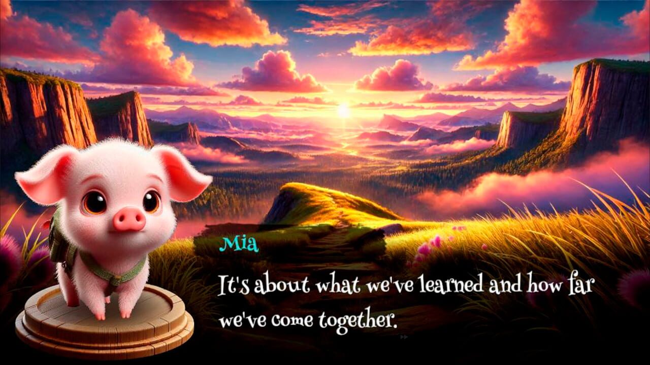 The Brave Little Pigs Image