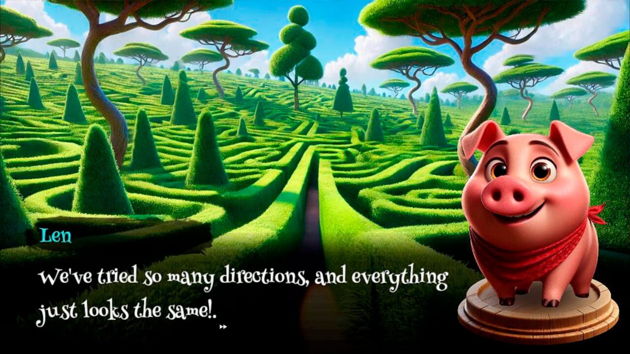 The Brave Little Pigs Image