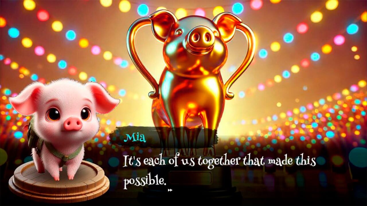 The Brave Little Pigs Image