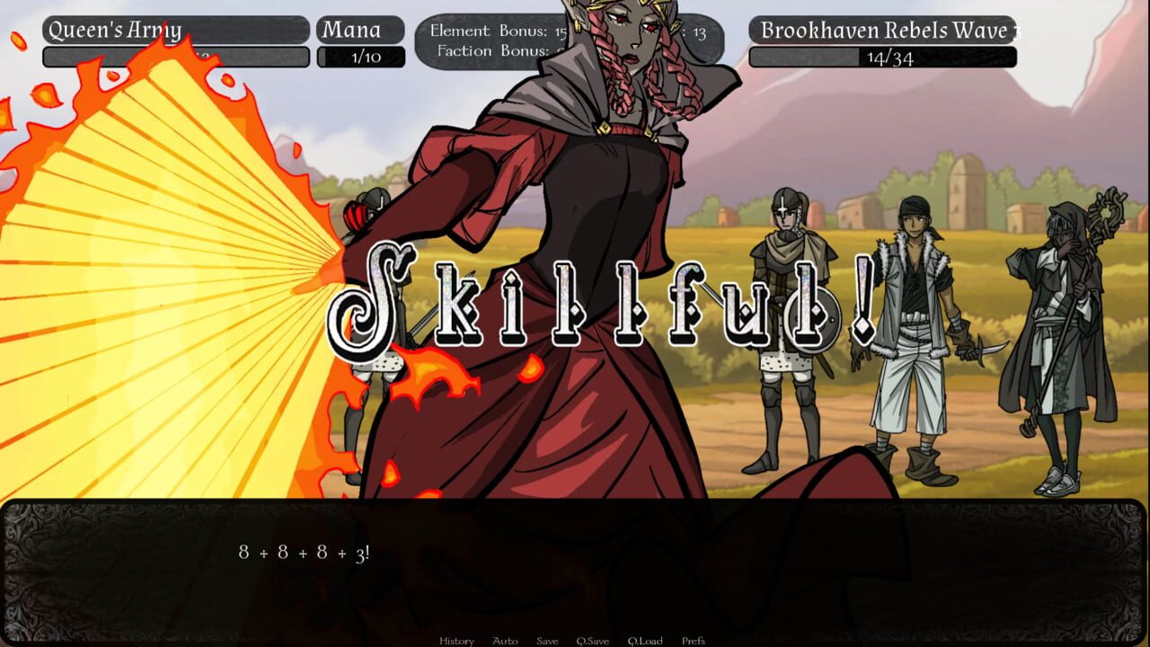 Arcane Dice Wars: A Villain's Heart — Screenshot 1