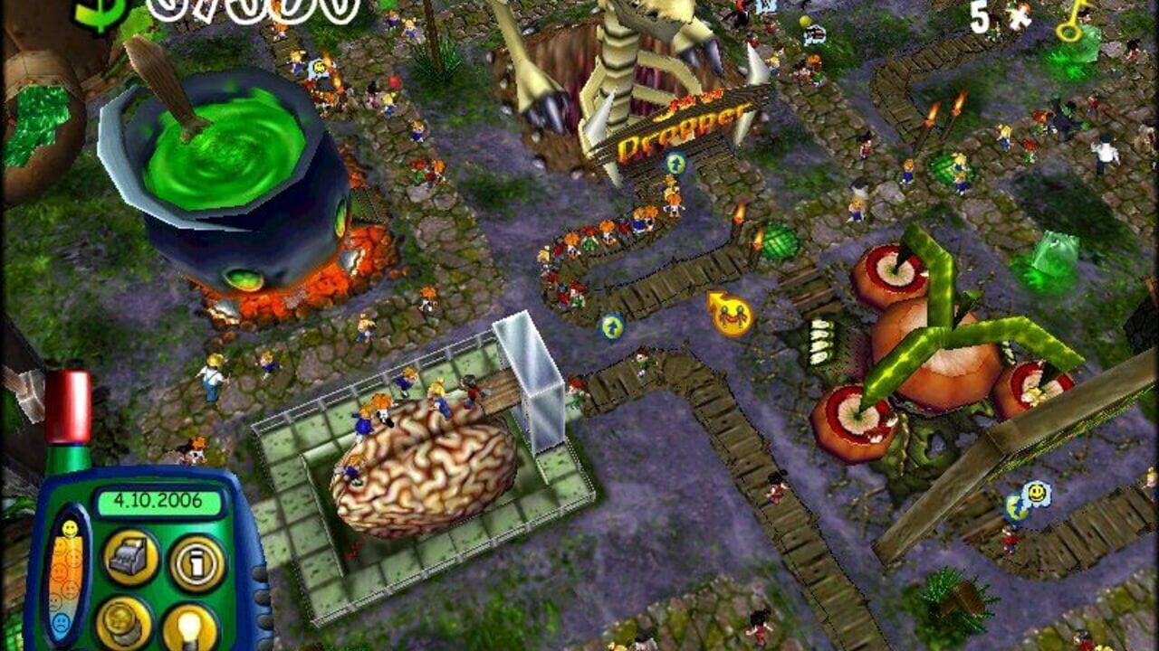 Theme Park Roller Coaster — Screenshot 2