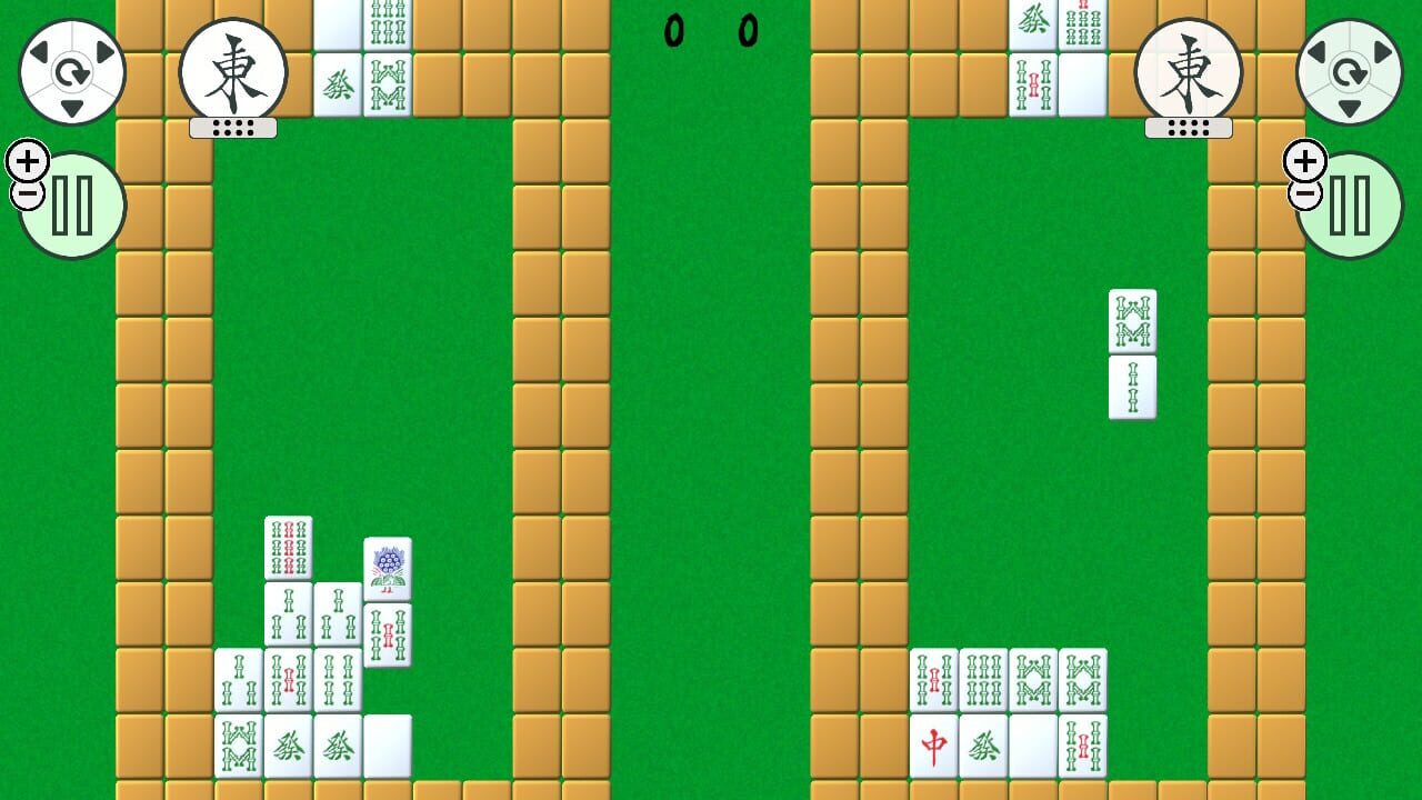 Mahjong Cascade: Bamboo and Dragons Image