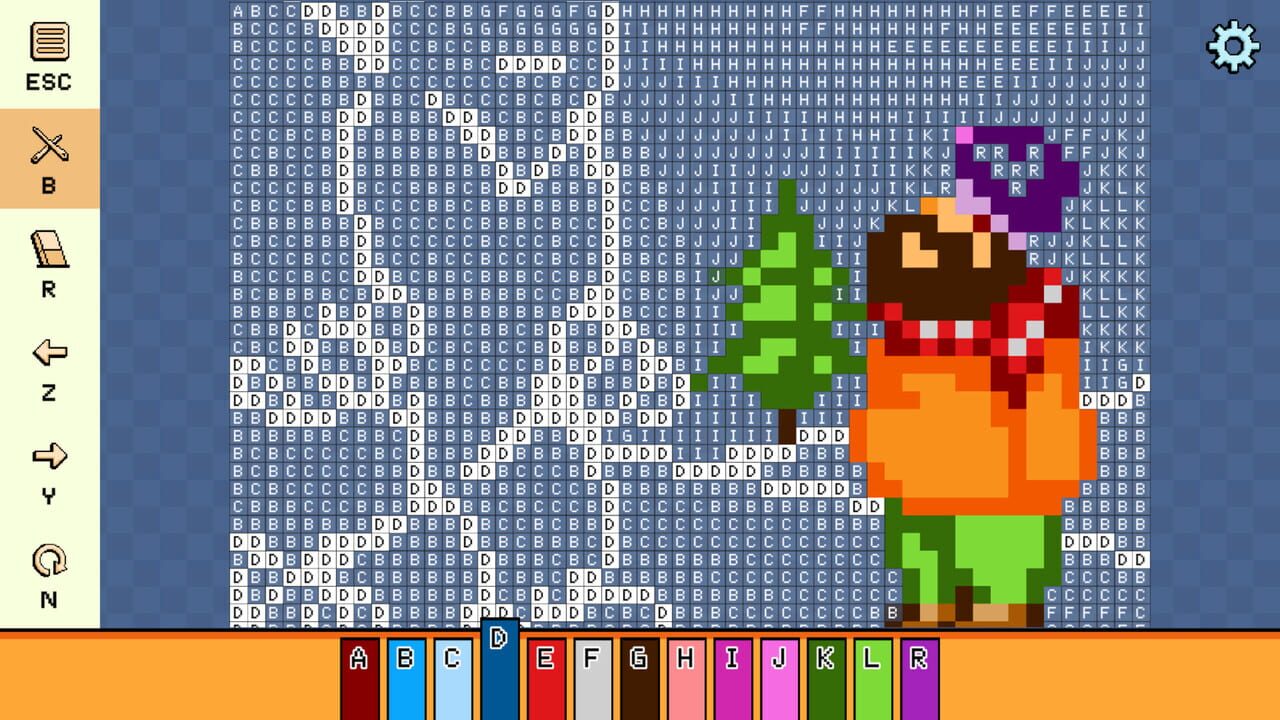 Pixel Cross Stitch: Color by Number - Winter Pack 2 Image