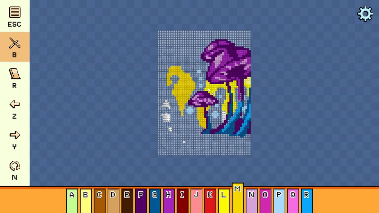 Pixel Cross Stitch: Color by Number - Alien Worlds Pack 2 Image
