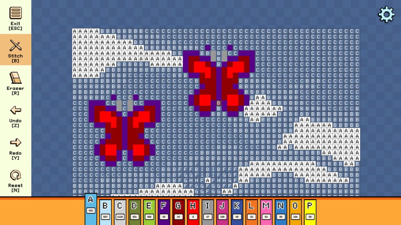 Pixel Cross Stitch: Color by Number - Easter Pack — Screenshot 4