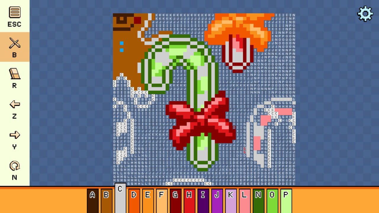 Pixel Cross Stitch Color by Number - Christmas Pack — Screenshot 2