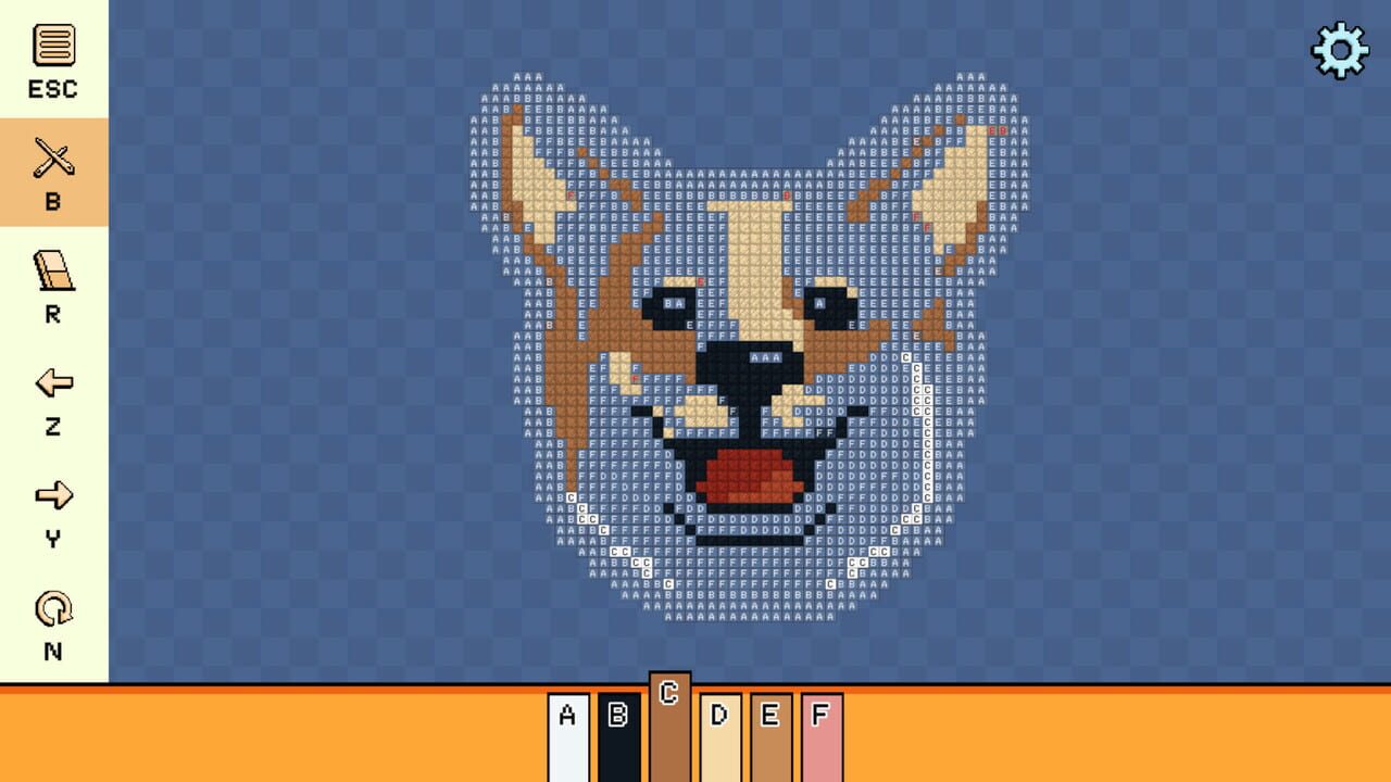 Pixel Cross Stitch: Color by Number - Dogs Pack — Screenshot 3