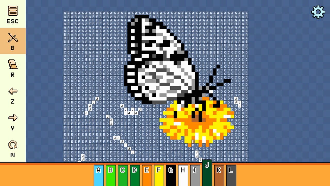 Pixel Cross Stitch: Color by Number - Flowers and Butterflies Pack 2 Image
