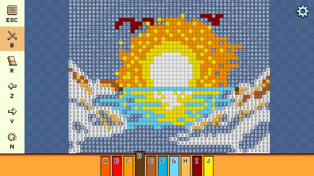 Pixel Cross Stitch: Color by Number - Landscapes Pack 3 — Screenshot 4