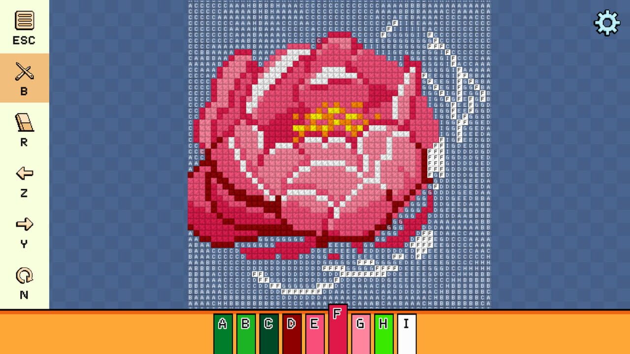 Pixel Cross Stitch: Color by Number - Flowers and Butterflies Pack 2 Image