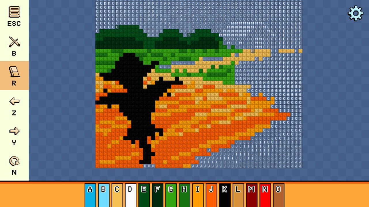 Pixel Cross Stitch: Color by Number - Landscapes Pack 2 — Screenshot 4