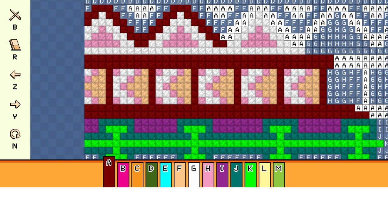 Pixel Cross Stitch: Tribal Craze Pack 2 — Screenshot 3