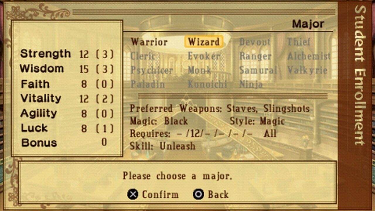 Class of Heroes — Screenshot 3
