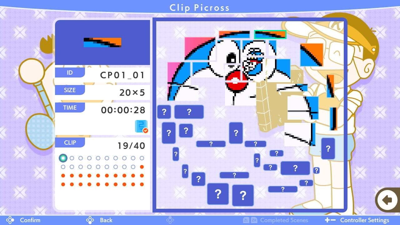 Picross S Doraemon & F Characters Edition Image