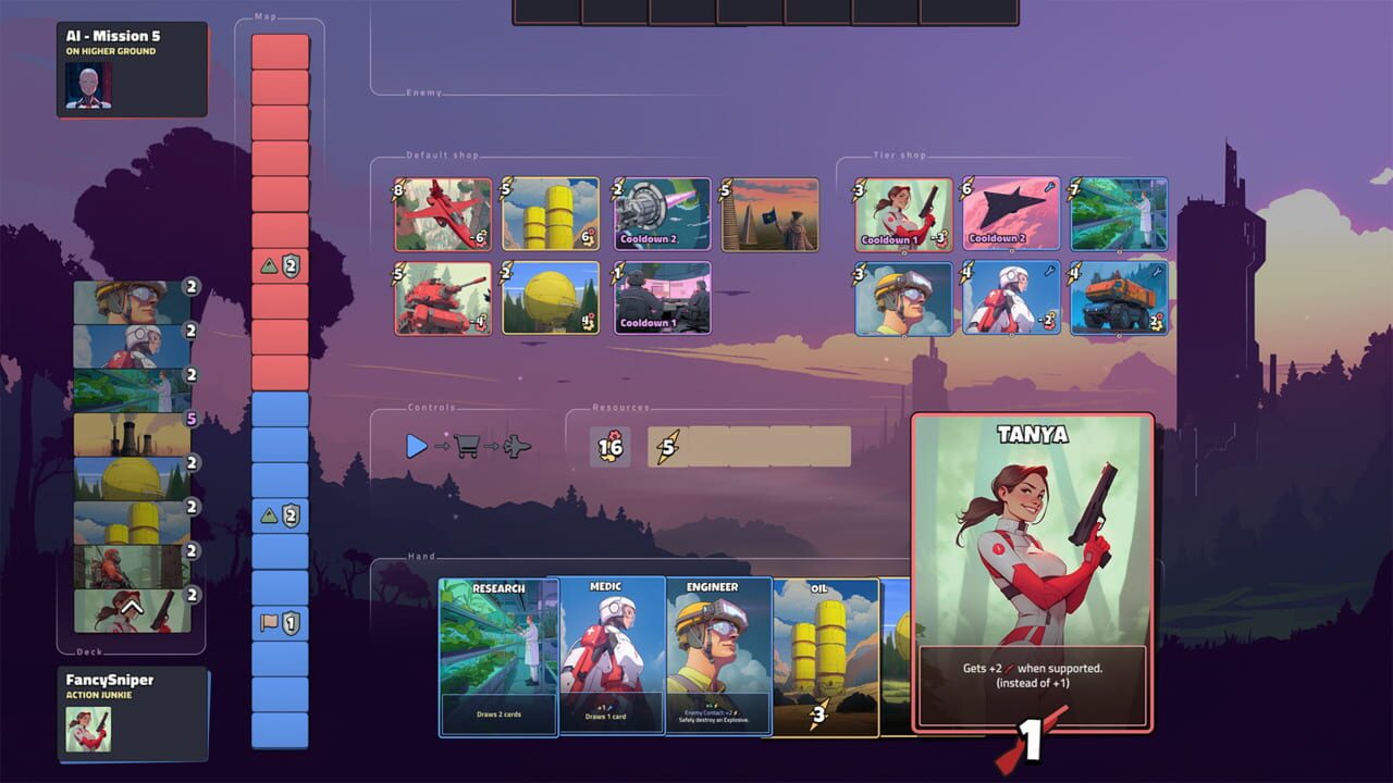 Tuggowar-Dive-into-The-Big-Brain-DeckBuilding-Duel-Game-Image-1